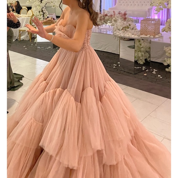 Engagement Dress 
Designer - Tarik Ediz - Picture 7 of 7